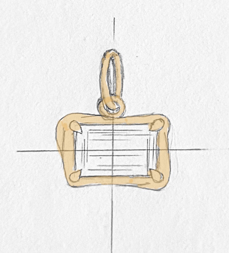 Emerald Earring Charm