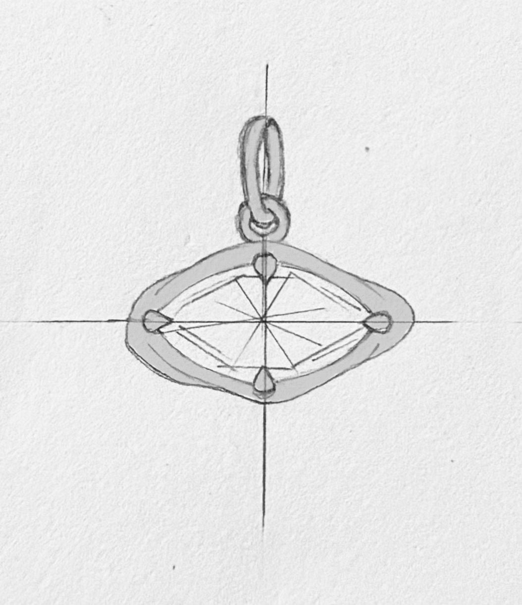 Marquise Earring Charm