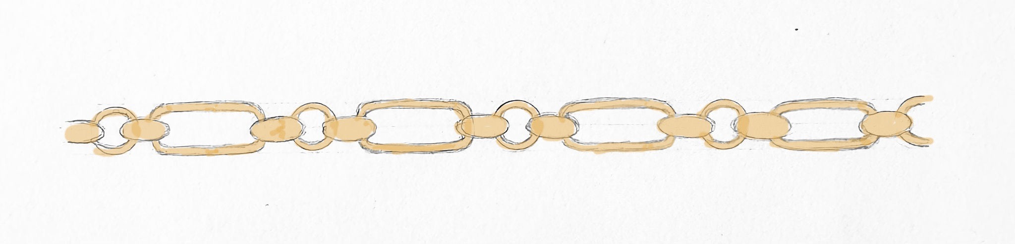 Plain Chain Bracelet