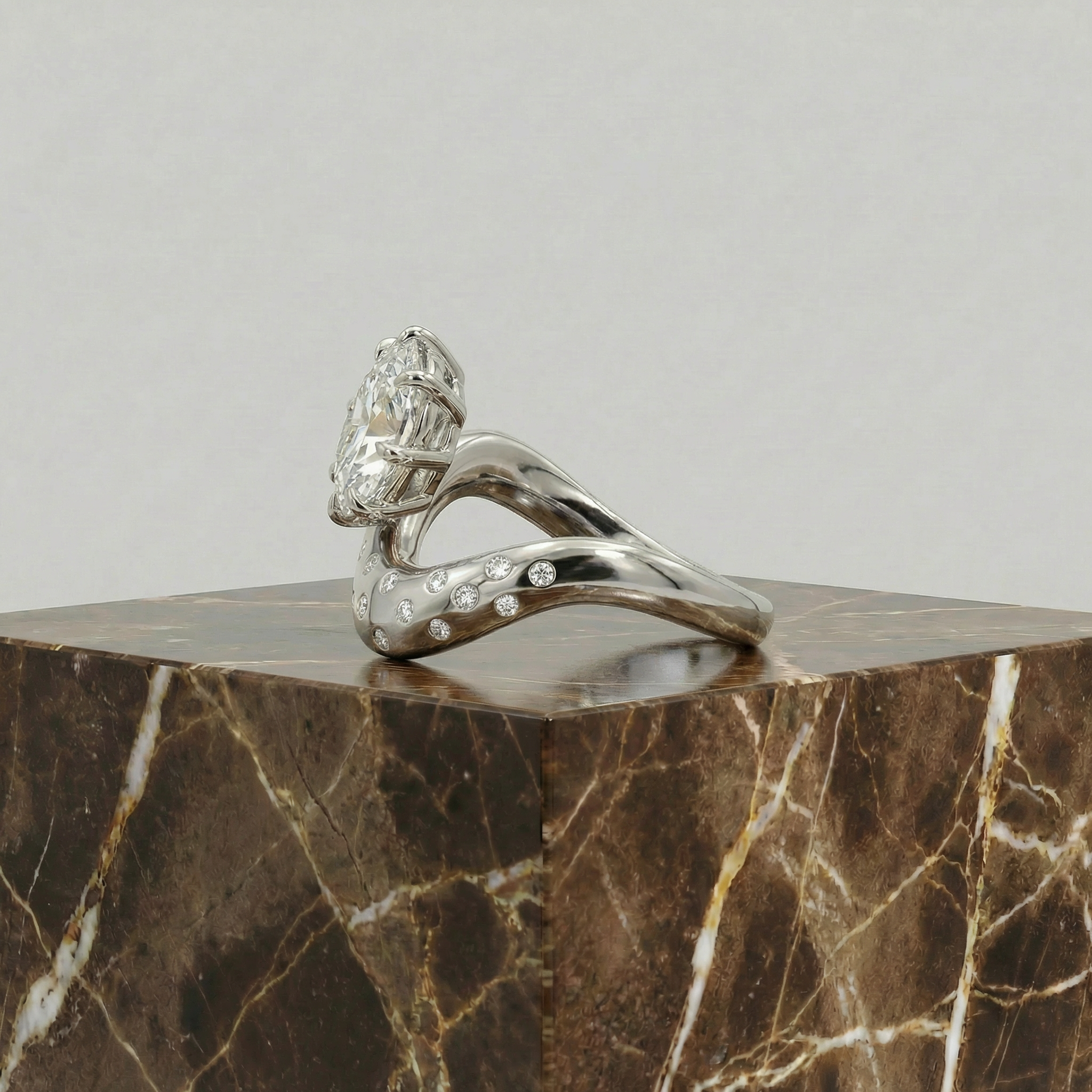 The Orbit Ring - Polka Dot Edition